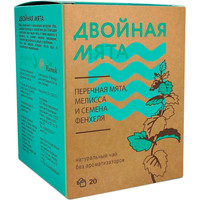 Травяной чай Ramuk Herbal Collection Двойная мята 20 шт