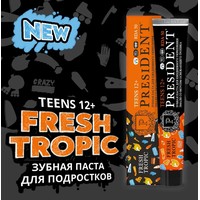 Зубная паста PresiDent 12+ Fresh tropic (50 RDA) 70 г