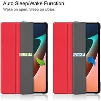 Чехол для планшета JFK Smart Case для Xiaomi Pad 5 (красный)