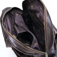 Городской рюкзак Poshete 253-1136-7-DBW (коричневый)