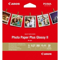 Фотобумага Canon Photo Paper Plus Glossy II PP-201 13x13 265 гм2 20 л