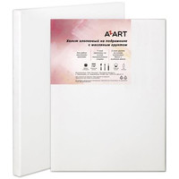 Холст для рисования Azart грунтованный на подрамнике 100x50 см (хлопок)