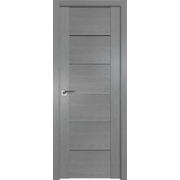Межкомнатная дверь ProfilDoors 99XN L 60x200 (грувд серый/стекло матовое)
