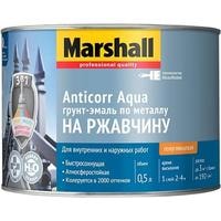 Грунт-эмаль Marshall Anticorr Aqua 0.5 л BW (белый полуглянцевый)