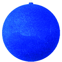 Елочная игрушка Neon-Night Шар с блестками (30 см, синий) [502-053]