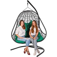 Подвесное кресло BiGarden Primavera (черный/зеленый)