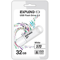 USB Flash Exployd 570 32GB (белый) [EX-32GB-570-White]