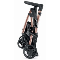 Универсальная коляска CAM Tris Fluido Easy (3 в 1, розовый, розовое золото-черный)