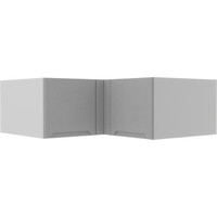 Шкаф навесной ДСВ Тренто ГПГУ 1000 (серый/серый)