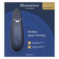 Вибромассажер Womanizer Premium 2 Blueberry
