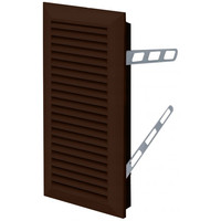 Вентиляционная решетка Awenta Classic T63BR 14x28 (коричневый)