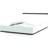 Кровать SV-Мебель Соло К 140х200 143616 (белый глянец/венге)