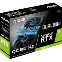 Видеокарта ASUS Dual GeForce RTX 3060 Ti V2 Mini OC Edition 8GB GDDR6