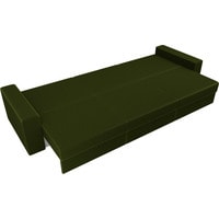 Диван Лига диванов Мэдисон Long 106161 (микровельвет, зеленый)