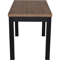 Кухонный стол ЭлиГард Black 2 / СОБ 2 (дуб натуральный)