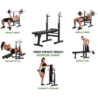 Силовая скамья Tunturi Weight bench WB20