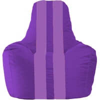 Кресло-мешок Flagman Спортинг С1.1-71 (фиолетовый/сиреневый)