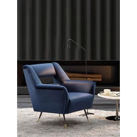 Интерьерное кресло Minotti Albert & Ile (синий/черный) в Лиде