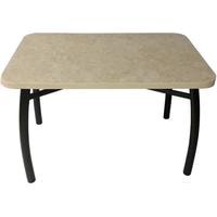 Кухонный стол Solt 110x70 (аламбра/ноги усиленные шелби-дуо черные)