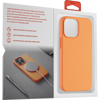 Чехол для телефона uBear Touch Mag Case для iPhone 13 Mini (оранжевый)