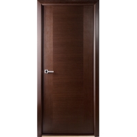 Межкомнатная дверь Belwooddoors Классика люкс 70 см (полотно глухое, шпон, венге)
