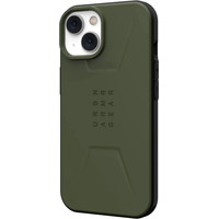 Чехол для телефона Uag для iPhone 14 Civilian for MagSafe Olive 114036117272
