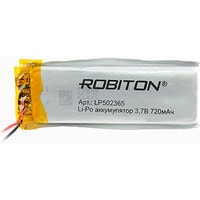 Аккумулятор Robiton LP502365 720 mAh 1 шт