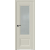 Межкомнатная дверь ProfilDoors 2.103U L 90x200 (магнолия сатинат/стекло матовое)