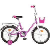 Детский велосипед Novatrack Maple 16 (фиолетовый)