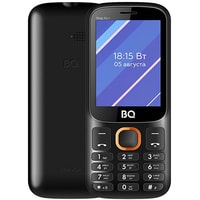 Кнопочный телефон BQ-Mobile BQ-2820 Step XL+ (черный/оранжевый)