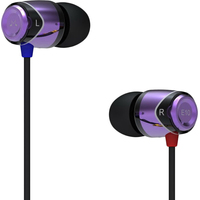 Наушники SoundMagic E10 (черный/фиолетовый)