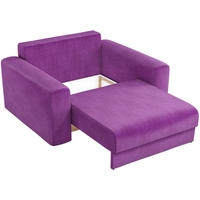Кресло-кровать Mebelico Мэдисон 59231 (вельвет, фиолетовый)
