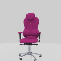 Кресло Kulik System Grand (азур, розовый с подголовником)