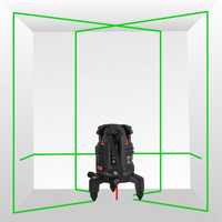 Лазерный нивелир ELITECH HD Professional HD LN 5D Green 204734