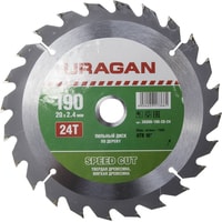 Пильный диск Uragan 36800-190-20-24