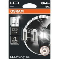 Светодиодная лампа Osram T4W LEDriving White 2шт
