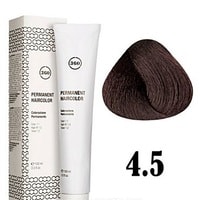Крем-краска для волос Kaaral 360 Permanent Haircolor 4.5 (коричневый махагон)