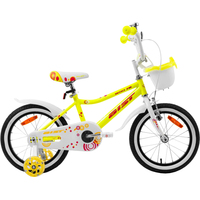 Детский велосипед AIST Wiki 16 2022 (желтый)