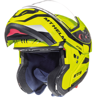 Мотошлем MT Helmets Atom SV Divergence F1 Gloss Fluor (XS, желтый)