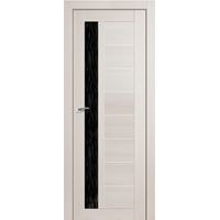 Межкомнатная дверь ProfilDoors 37X 90x200 (эшвайт мелинга/стекло дождь черный)