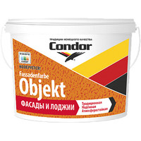 Краска Condor Fassadenfarbe Objekt 1.5 кг (белый матовый)