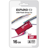 USB Flash Exployd 580 16GB (красный) [EX-16GB-580-Red]