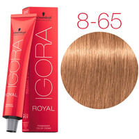 Крем-краска для волос Schwarzkopf Professional Igora Royal Permanent Color Creme 8-65 60 мл