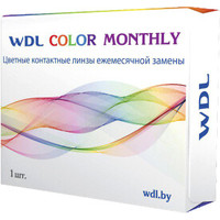 Контактные линзы WDL Color Monthly BC gray -0.00 дптр 8.6 мм (1 шт)