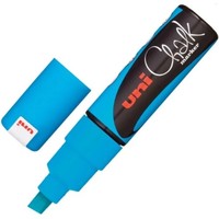 Маркер художественный UNI Mitsubishi Pencil Chalk 8 мм PWE-8K METALLIC BLUE (синий металлик) в Пинске