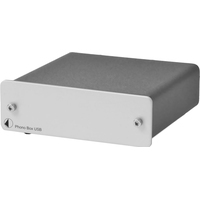 MM/MC фонокорректор Pro-Ject Phono Box USB (серебристый)