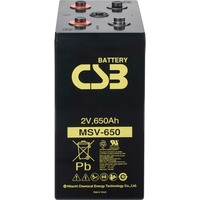 Аккумулятор для ИБП CSB Battery MSV650 (2В/650 А·ч)