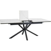 Кухонный стол Signal Logan LOGANBC160 (белый/черный матовый)