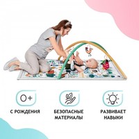Развивающий коврик KinderKraft Little Gardener KPLIGA00MUL0000