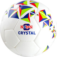 Футбольный мяч Novus Crystal (3 размер, белый/зеленый/синий)